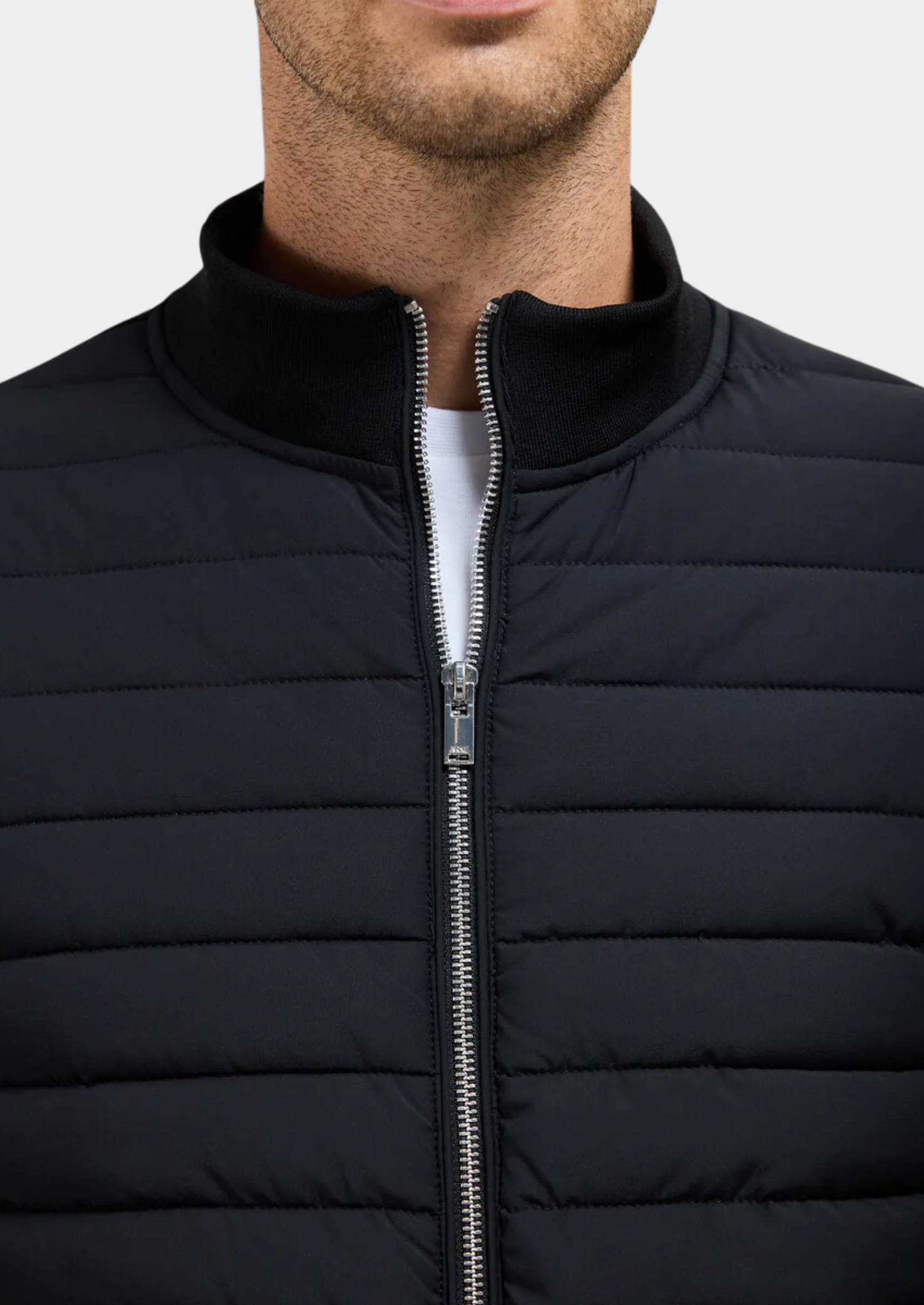 Men's Dante Padded Hybrid Funnel Neck Jacket