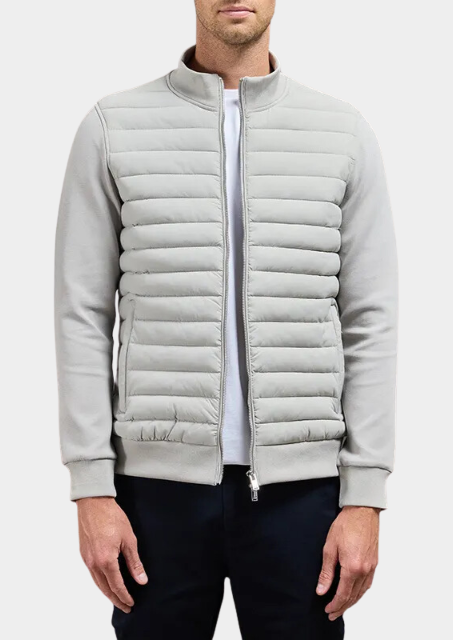 Men's Dante Padded Hybrid Funnel Neck Jacket