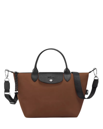 Le Pliage Energy Small Brown Crossbody Bag