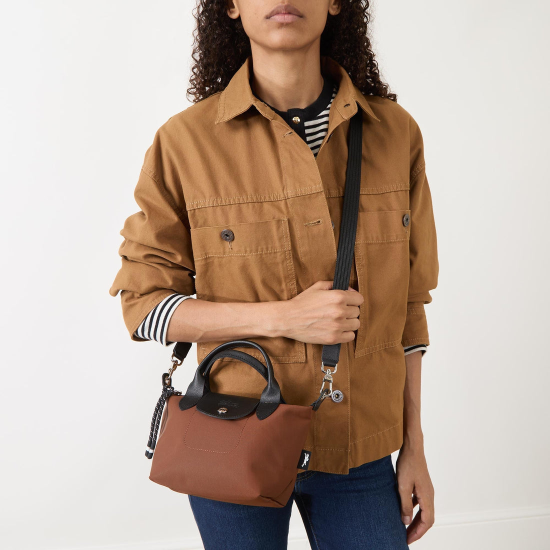 Le Pliage Energy XS Cocoa Handbag