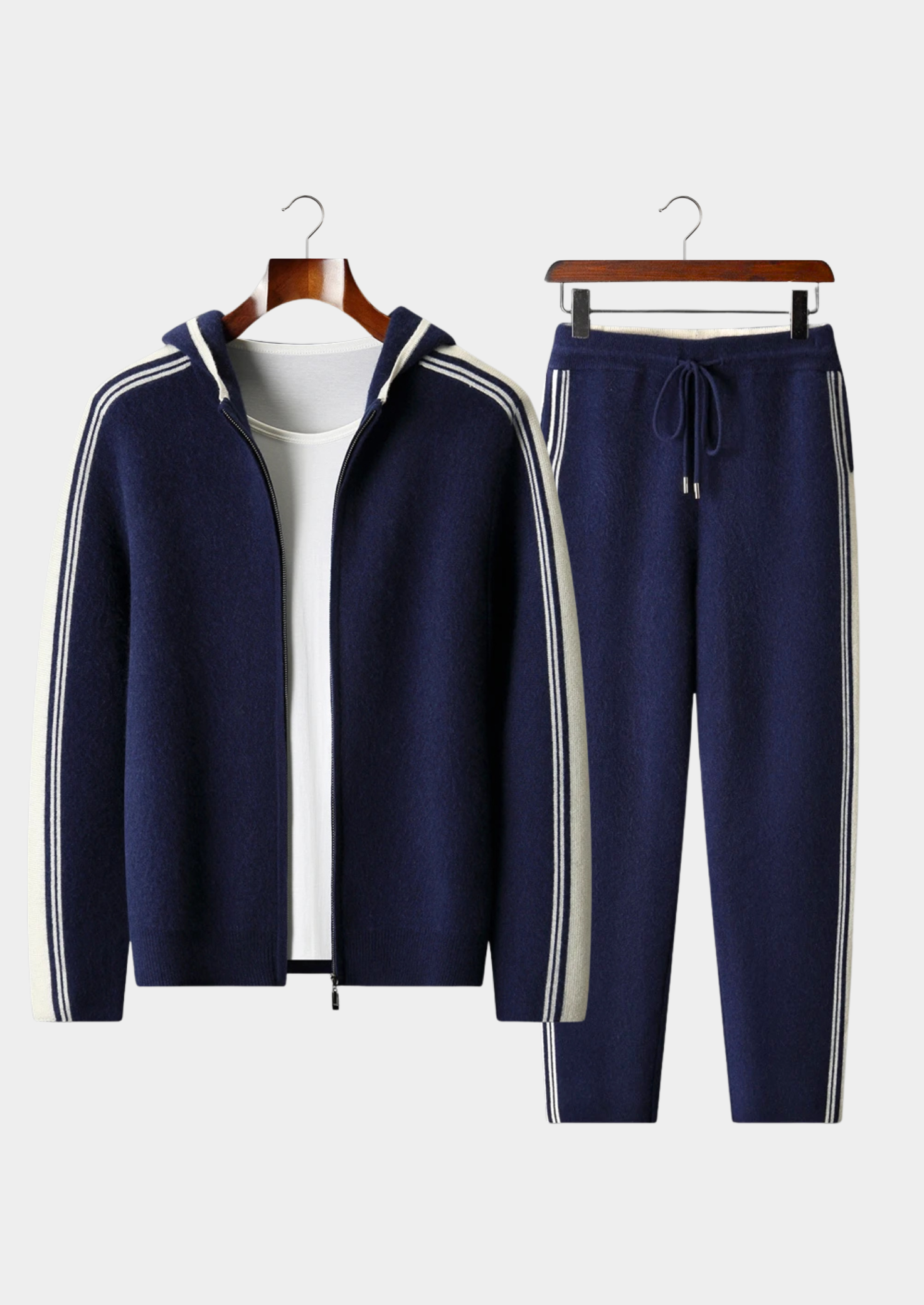 Men's Damien Extra-Fine Merino Wool Jumper & Trouser Set