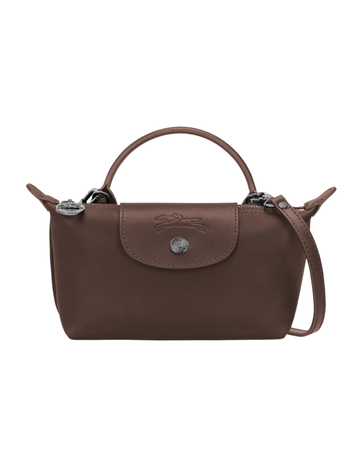 Mini Leather Bag - Mokka