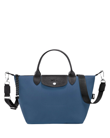 Le Pliage Energy L Top Handle Crossbody Bag Marine blue