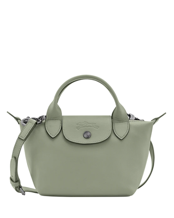Le Pliage Xtra XS Leather Bag Tundra