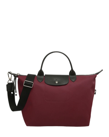 Le Pliage Energy Small Burgundy Crossbody Bag