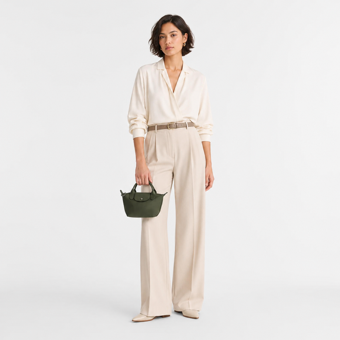 Le Pliage Xtra XS Leather Bag Fir
