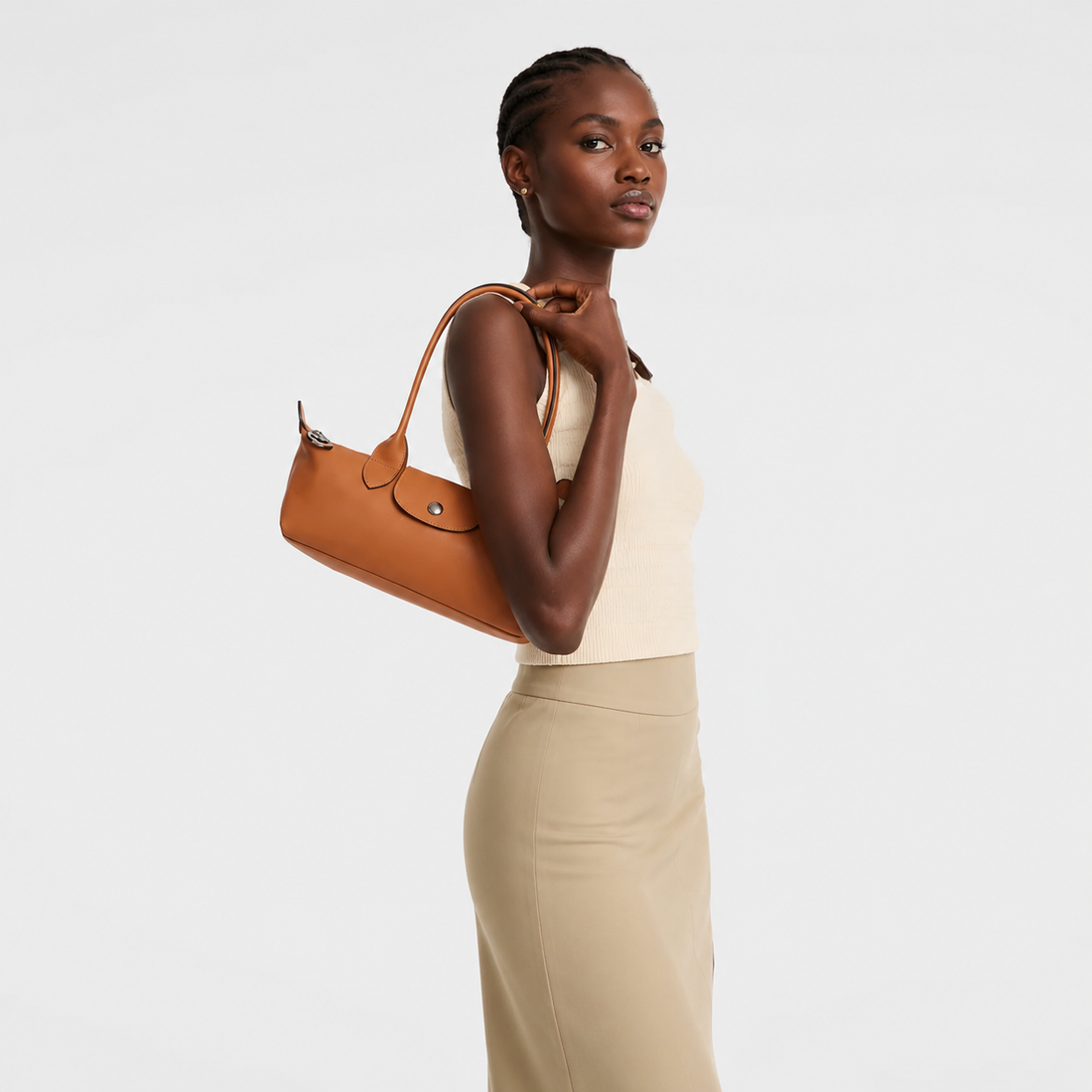 Le Pliage Xtra M Shoulder Bag – Cashew