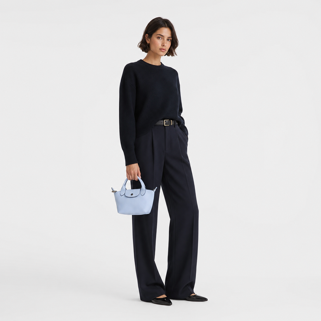 Le Pliage Xtra XS Leather Bag Wave