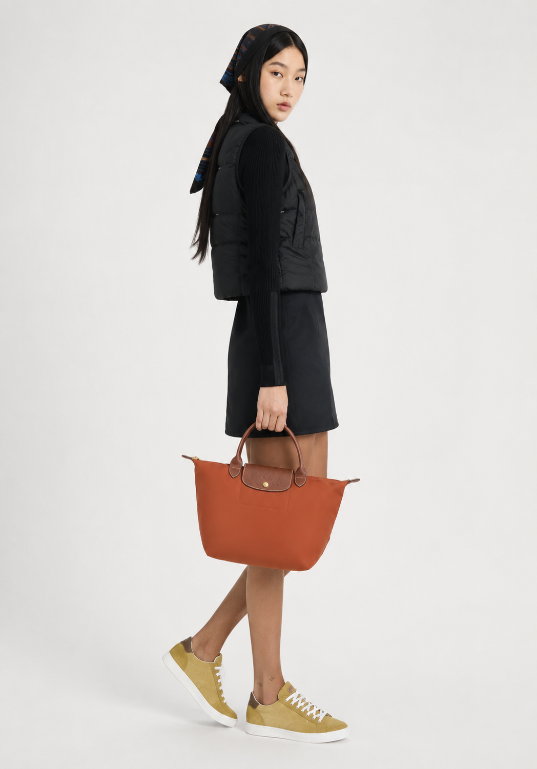 Le Pliage Large Tote Brick
