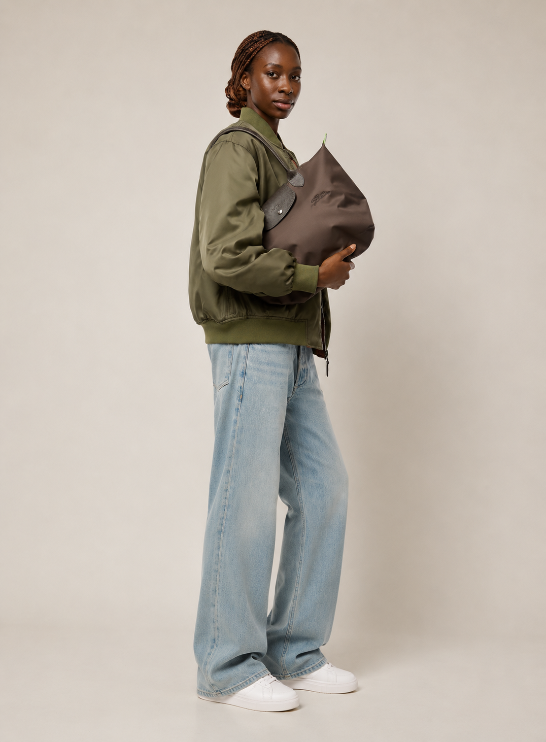Le Pliage Medium Tote Terra