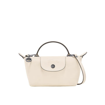 Mini Leather Bag - White