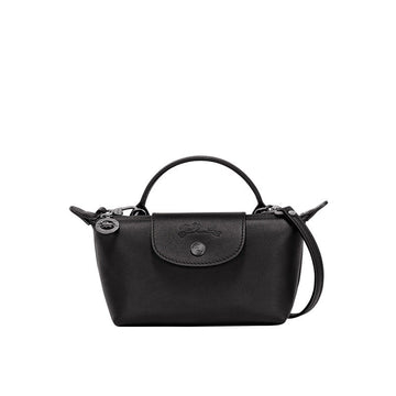 Mini Leather Bag - Black