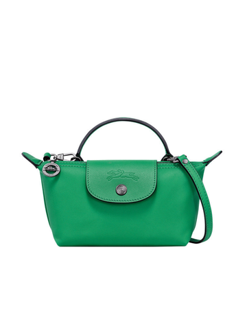Mini Leather Bag - Green